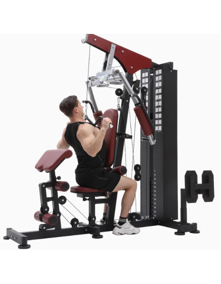 Indoor multifunctional fitness equipment, single station, home gym, comprehensive training equipment, strength combination leg pedal