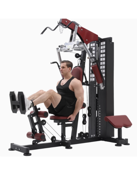 Indoor multifunctional fitness equipment, single station, home gym, comprehensive training equipment, strength combination leg pedal